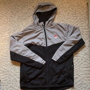 Holloway Men's Large Pizza Hut Employee Hooded Windbreaker Jacket